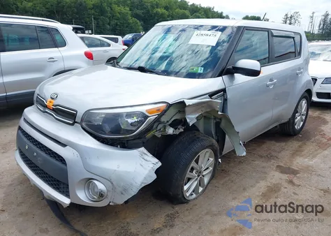 2017 Kia Soul + из США, поврежденный, VIN KNDJP3A55H7474945